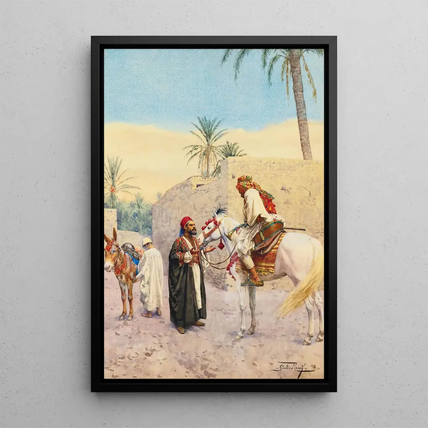 Mots bien choisis - Giulio Rosati — gerahmtes Bild an der Wand