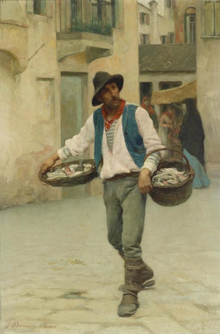 Giuseppe Barison - Venezianischer Fischverkufer.webp