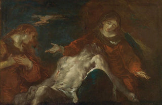 Giuseppe Bazzani - Piet With Mary Magdalene.webp