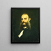 Portrait von Gian Giacomo Poldi Pezzoli - Giuseppe Bertini — gerahmtes Bild an der Wand