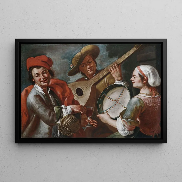 Concertino - Giuseppe Bonito — gerahmtes Bild an der Wand
