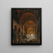 Innenansicht der Basilika San Marco - Giuseppe Borsato — gerahmtes Bild an der Wand
