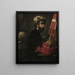 Portrait eines Mannes als Heiliger Georg - Giuseppe Caletti — gerahmtes Bild an der Wand