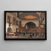 Innenansicht der Kirche Saint-Jean-Saint-François - Giuseppe Canella — gerahmtes Bild an der Wand