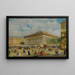 La Bourse - Giuseppe Canella — gerahmtes Bild an der Wand