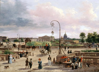 Giuseppe Canella - La place Louis XVI place de la Concorde en 1829.webp