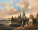 Eingang von Venedig bei den Königlichen Gärten - Giuseppe Canella — Ansicht des Kunstwerks