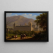 Vue de l'Escurial - Giuseppe Canella — gerahmtes Bild an der Wand
