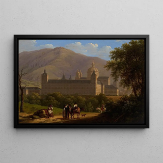 Giuseppe Canella - View of the Escorial.webp