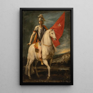 Giuseppe Cesari - Saint Louis of Toulouse on horseback.webp