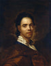 Portrait eines jungen Mannes - Giuseppe Ghislandi — Ansicht des Kunstwerks
