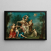 Allegorie des Frühlings - Giuseppe Marchesi — gerahmtes Bild an der Wand