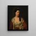 Portrait einer Dame - Giuseppe Marchi — gerahmtes Bild an der Wand