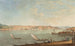 Ansicht des Bosporus mit Istanbul und dem Galata-Turm im Hintergrund - Giuseppe Maria Terreni — Ansicht des Kunstwerks