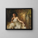 Portrait einer sitzenden Dame - Giuseppe Palanti — gerahmtes Bild an der Wand