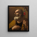 Saint Jude Thaddée - Giuseppe Vermiglio — gerahmtes Bild an der Wand