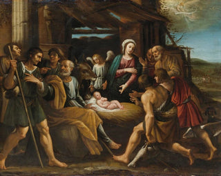 Giuseppe Vermiglio - The Adoration Of The Shepherds.webp