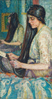 Die Schwester der Künstlerin Maria - Gladys Dorothy Davison — Ansicht des Kunstwerks