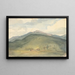 Mont Washington - Godfrey Thomas Vigne — gerahmtes Bild an der Wand