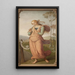Euterpe, Muse der Poesie - Godfried Guffens — gerahmtes Bild an der Wand
