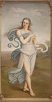Thalie, Muse der Komödie - Godfried Guffens — Ansicht des Kunstwerks