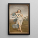 Thalie, Muse der Komödie - Godfried Guffens — gerahmtes Bild an der Wand