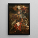 Der Martyrium des heiligen Georg - Godfried Maes — gerahmtes Bild an der Wand