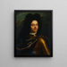 Portrait von Peter I. von Russland - Godfried Schalcken — gerahmtes Bild an der Wand