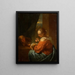 La Sainte Famille - Godfried Schalcken — gerahmtes Bild an der Wand