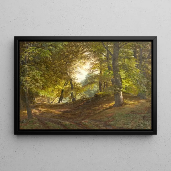 Godtfred Rump - A Wood near Frederiksborg Castle.webp