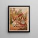 Jours heureux - Goodsell Bros — gerahmtes Bild an der Wand