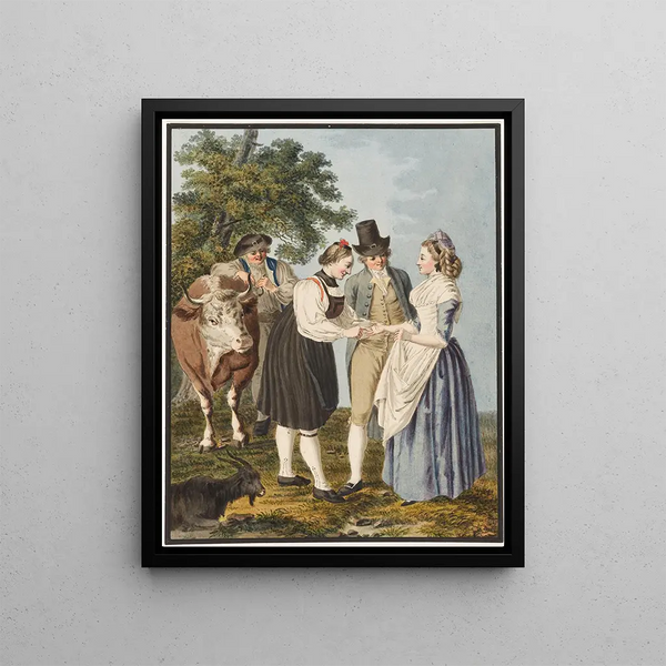 Gottfried Locher - Die Guggisberger Wahrsagerin.webp
