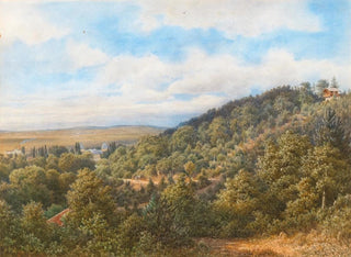 Gottfried Seelos - A view of Sebetov Schebetau Castle near Boskovice.webp