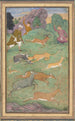 Jagd auf Antilope und Hirsch - Govardhan — Ansicht des Kunstwerks