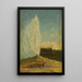 Geyser de Yellowstone - Grafton Tyler Brown — gerahmtes Bild an der Wand