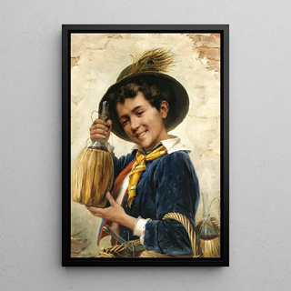Grard Portielje - The young chianti seller.webp