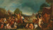 Moses und die Sammlung des Manna durch die Israeliten - Gregorio Lazzarini — Ansicht des Kunstwerks