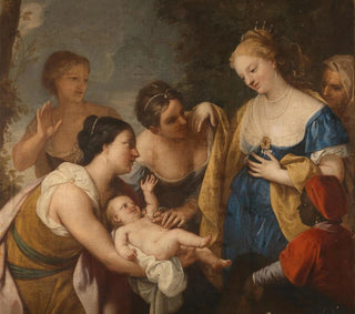 Gregorio Lazzarini - The finding of Moses.webp