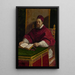 Papst Gregor XV. - Guercino — gerahmtes Bild an der Wand
