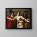 Rinaldo und Armida - Guercino — gerahmtes Bild an der Wand