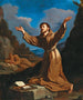 Saint François recevant les stigmates - Guercino — Ansicht des Kunstwerks