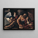 Matthäus und der Engel - Guercino — gerahmtes Bild an der Wand