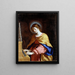 Sainte Cécile - Guercino — gerahmtes Bild an der Wand