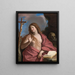 La Madeleine pénitente - Guercino — gerahmtes Bild an der Wand