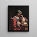 La Sibylle persane - Guercino — gerahmtes Bild an der Wand