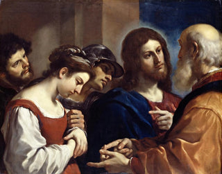 Guercino - The Woman Taken In Adultery.webp