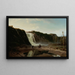 Kaskade des Montmorency - Guido Carmignani — gerahmtes Bild an der Wand