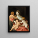 Charité - Guido Reni — gerahmtes Bild an der Wand