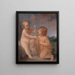 L'Enfant Jésus et saint Jean - Guido Reni — gerahmtes Bild an der Wand