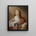 Die bußfertige Maria Magdalena - Guido Reni — gerahmtes Bild an der Wand